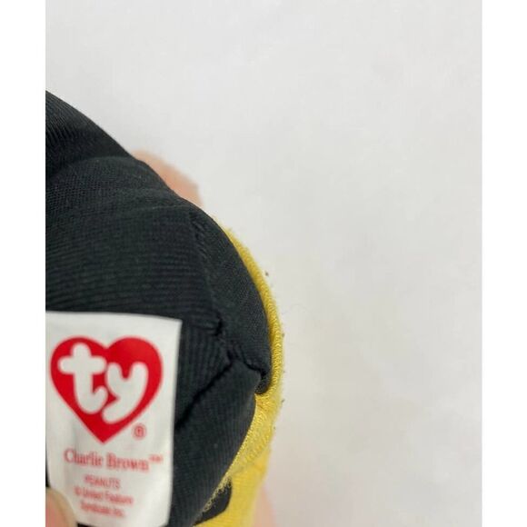 Charlie Brown Stuffed Animal Plushie Stuffie Ty Peanuts - 9 Inches Tall - Picture 6 of 6